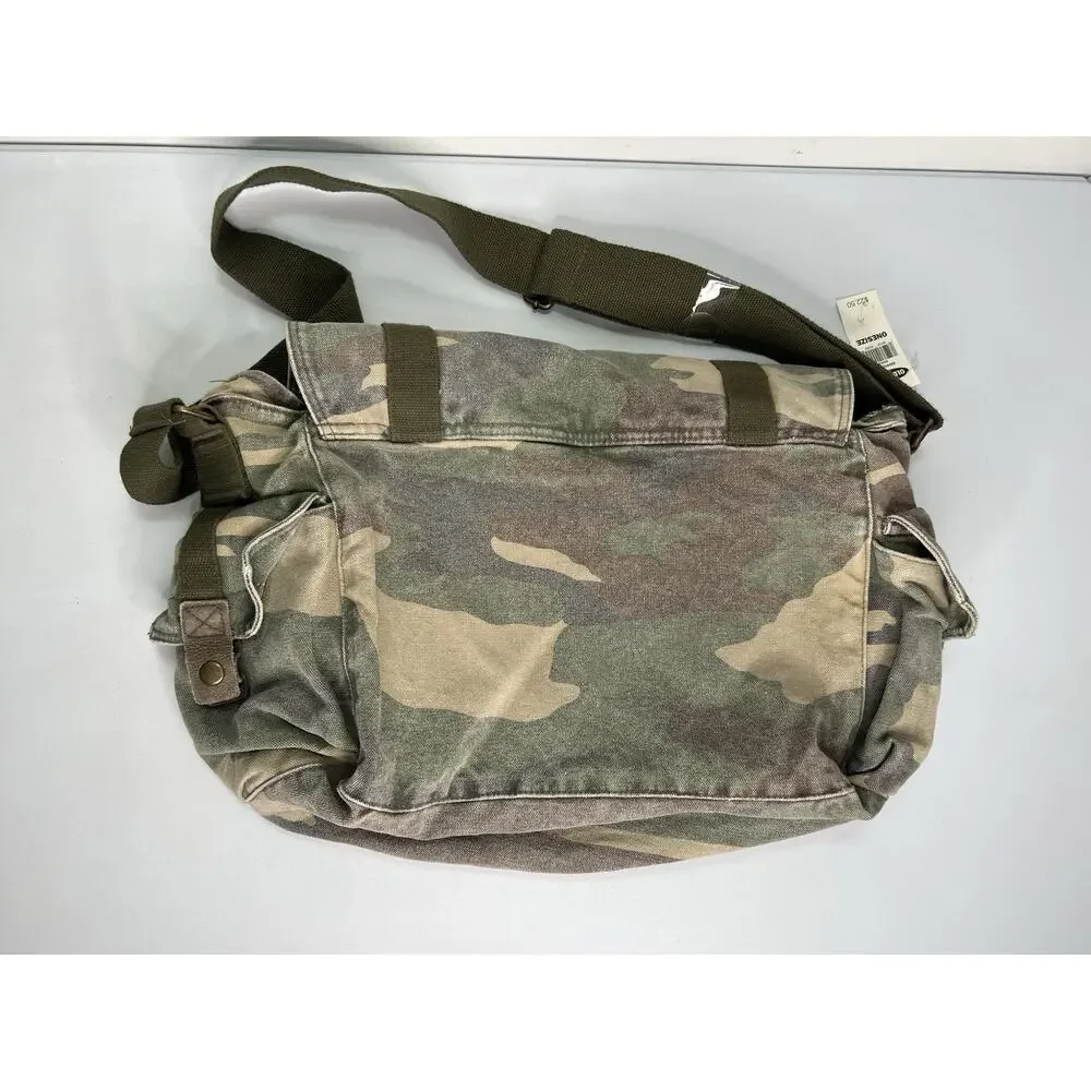 NWT Old Navy Woodland Camouflage Messenger Bag Y2K